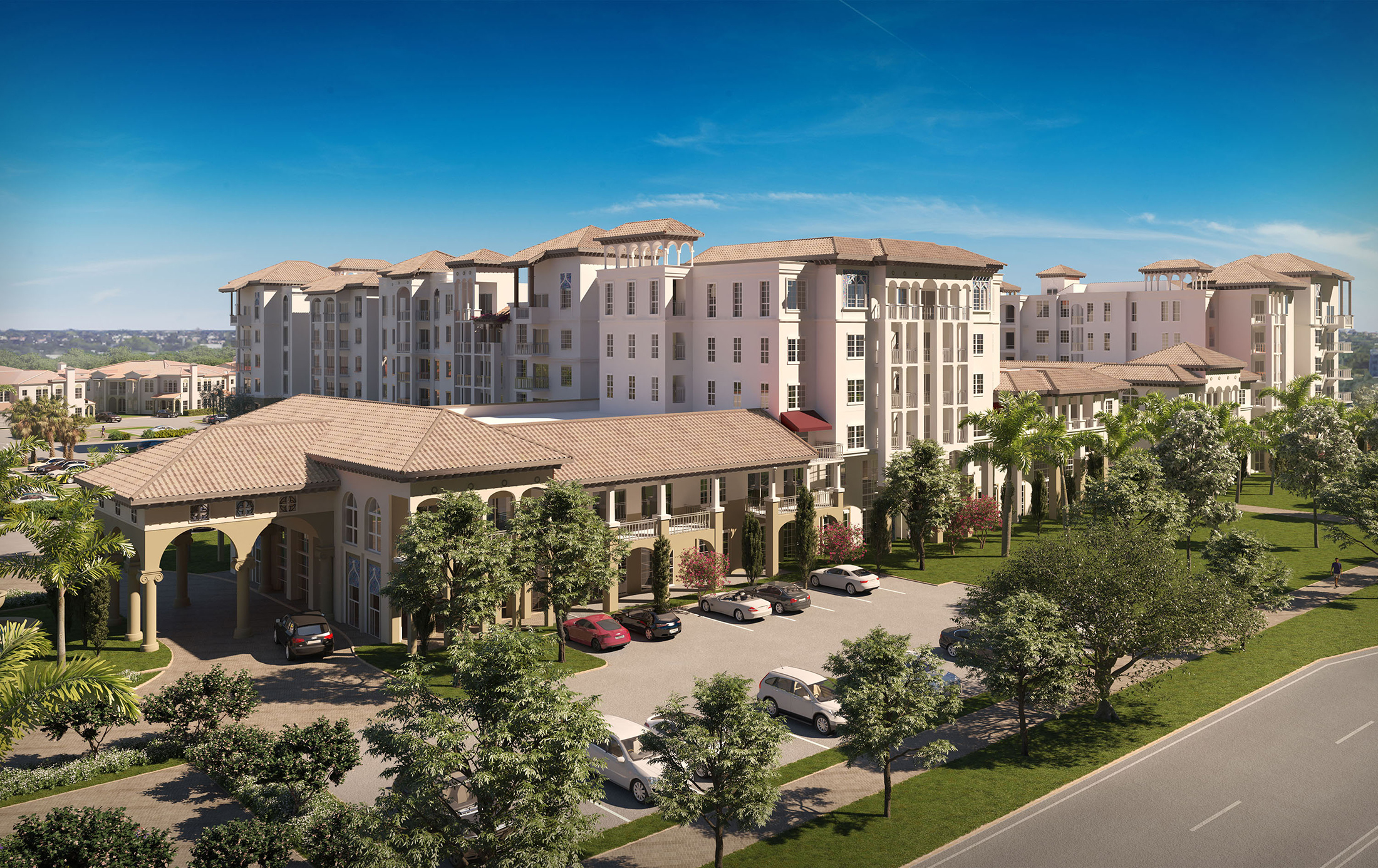 Amalta at Broken Sound Apartments exterior view - Boca Raton, FL