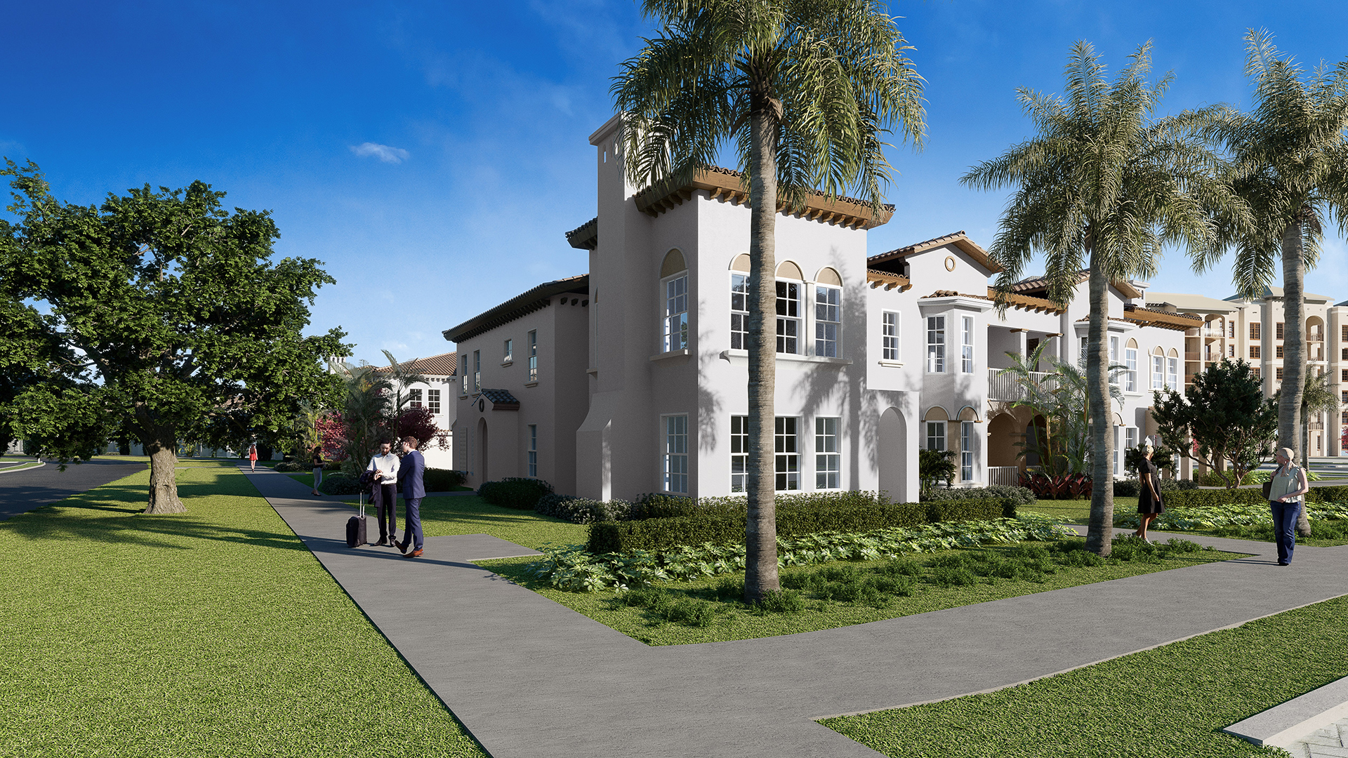 Amalta at Broken Sound Apartments exterior rendering - Boca Raton, FL